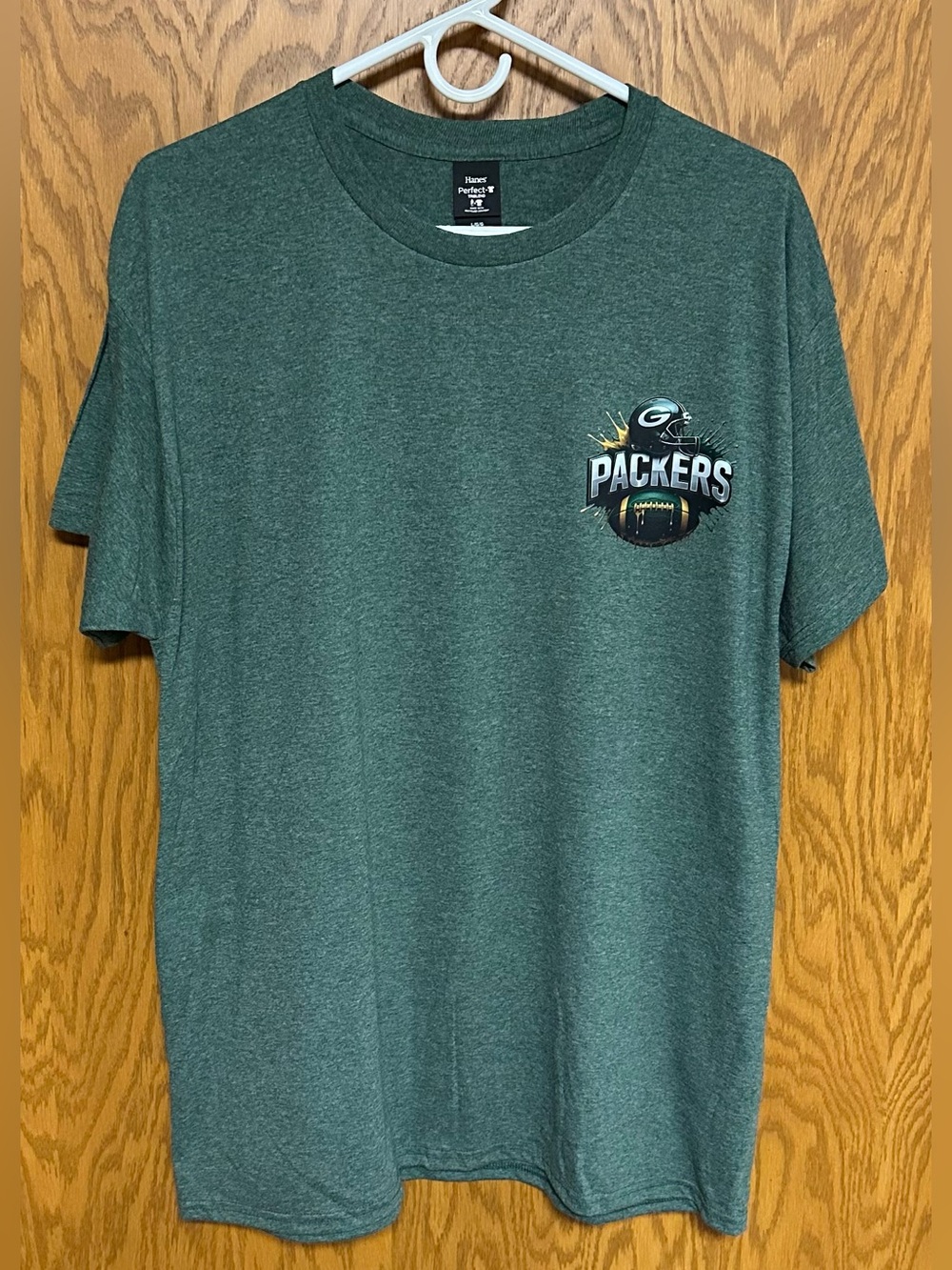 Green Bay Packers Football Graphic T-Shirt - NIP